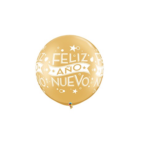 Globos gigantes 30"-80cm Metálico Qualatex
