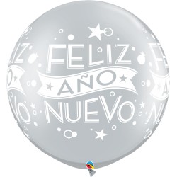 Globos gigantes 30"-80cm Metálico Qualatex