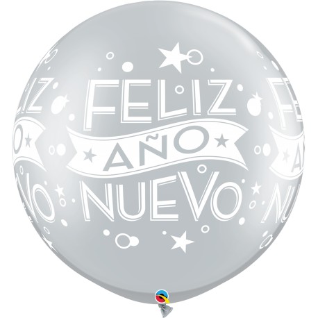 Globos gigantes 30"-80cm Metálico Qualatex