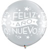 Globos gigantes 30"-80cm Metálico Qualatex