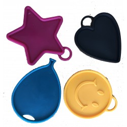 Pesos para globos 15gr surtidos (bolsa 4)