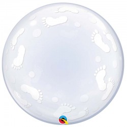 Bubble Burbuja Pisadas Bebé