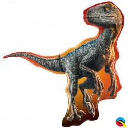 Globo Jurassic raptor foil