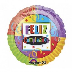 Globo Feliz Cumpleaños Foil