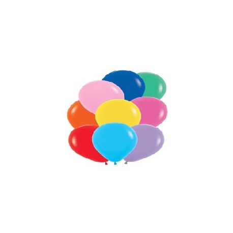 Globos colores Estándar 5"-13cm Sempertex