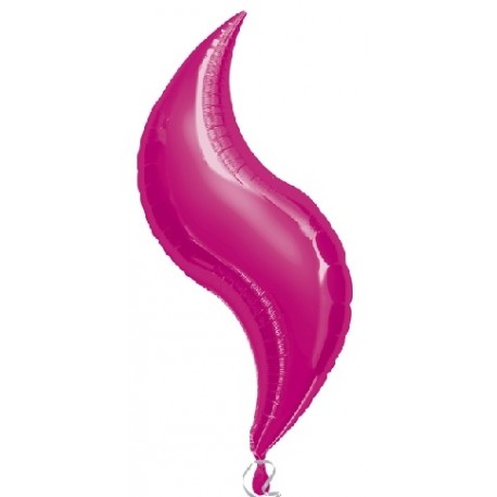 Globo Curva 19"- 48cm foil