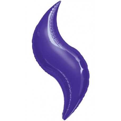Globo Curva 19"- 48cm foil