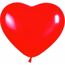 Globo con forma de corazón 6"-15cm