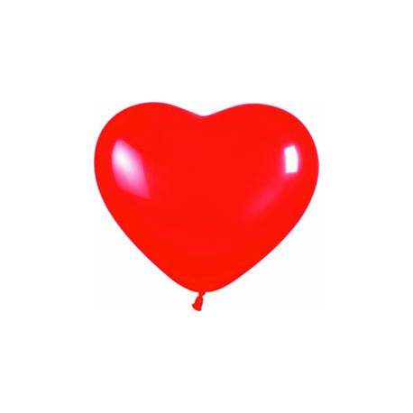 Globo con forma de corazón 6"-15cm