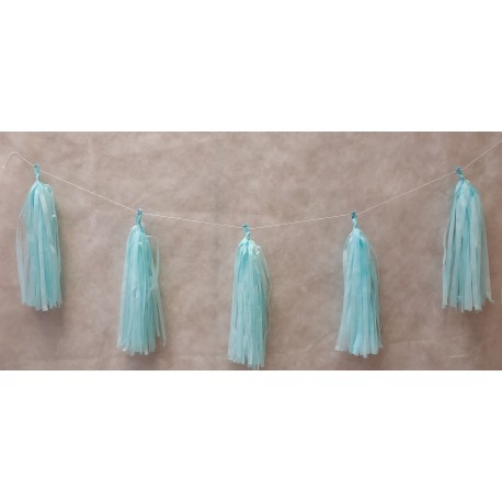 Guirnalda tassel - borla de papel
