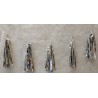 Guirnalda tassel METAL - borla de papel