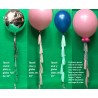 Guirnalda tassel METAL - borla de papel