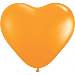 Globos corazón 6"-15cm  qualatex en globos con formas para decoración.