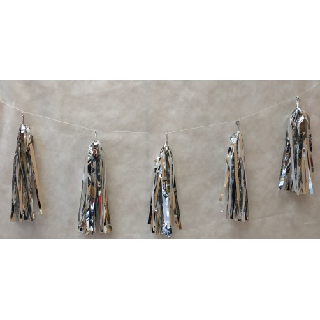Pack 5 Guirnaldas tassel - borlas de papel