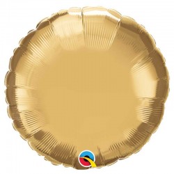 Globo Redondo chrome de foil 18"-45cm Qualatex