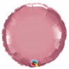 Globo Redondo chrome de foil 18"-45cm Qualatex