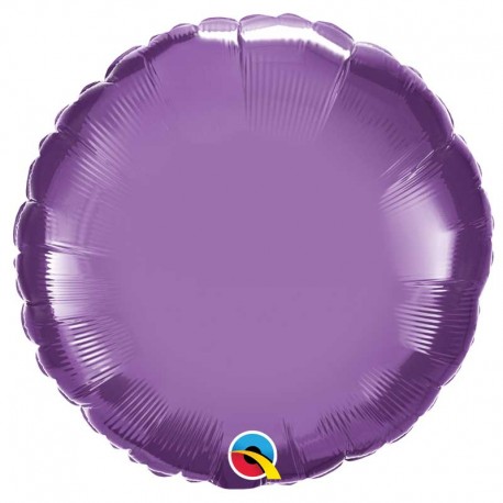Globo Redondo chrome de foil 18"-45cm Qualatex