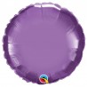 Globo Redondo chrome de foil 18"-45cm Qualatex