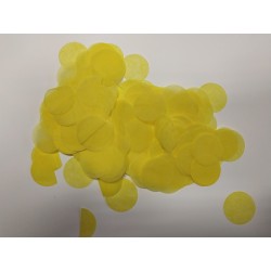 Pack 10 bolsas confeti 10gr AMARILLO