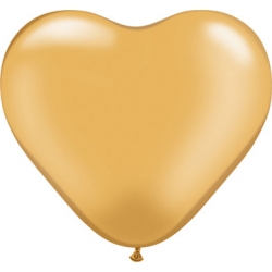 Globos Corazón 6"-15cm Perla Qualatex