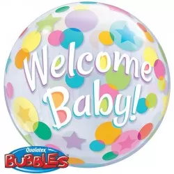 Bubble Burbuja Welcome Baby