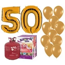 Pack globos 50 aniversario...