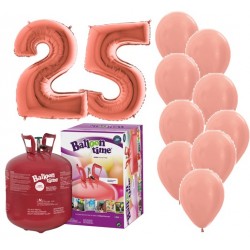 Pack globos 25 aniversario...