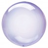 Globos redondos de plástico pastel transparente de 18"-45cm. Crystal clearz.