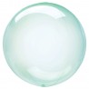 Globos redondos de plástico pastel transparente de 18"-45cm. Crystal clearz.