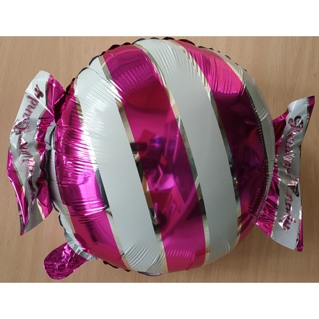 Globo con forma de caramelo de 18"-45cm foil en globos para decorar.