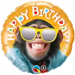 Globo Happy Birthday mono...