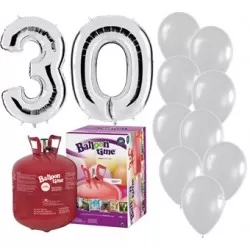 Pack globos 30 aniversario...