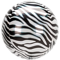 Globo Orbz Animal Cebra 38*40cm