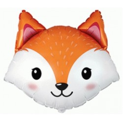 Globo Zorro cabeza de foil