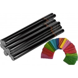 PACK 10 cañones confeti profesional 200gr