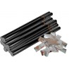 PACK 10 cañones manuales de confeti profesional 200gr plata.