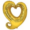 Globo corazón silueta para tus decoraciones de San Valentín.