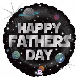 Globo Happy Fathers day space foil