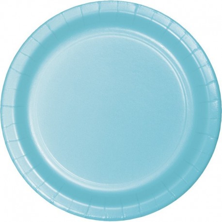 Platos de cartón de colores 23cm