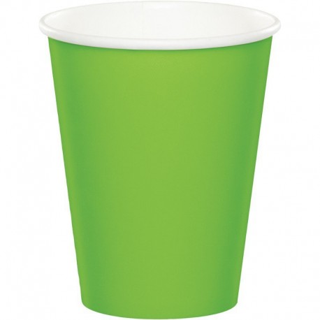 Vasos de cartón de colores 266ML