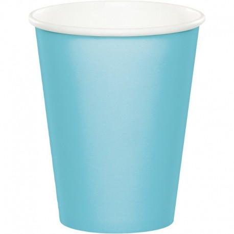 Vasos de cartón de colores 266ML