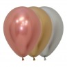 Globos reflex o cromados de 5"-13cm sempertex para decorar.
