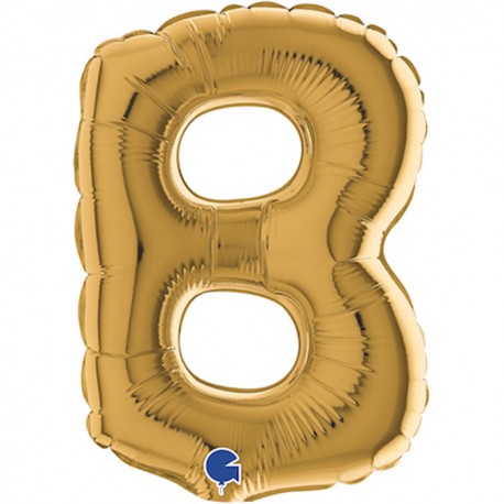 Globo Letra B 18cm TG Foil