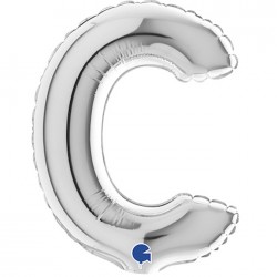 Globo Letra C 18cm TG Foil