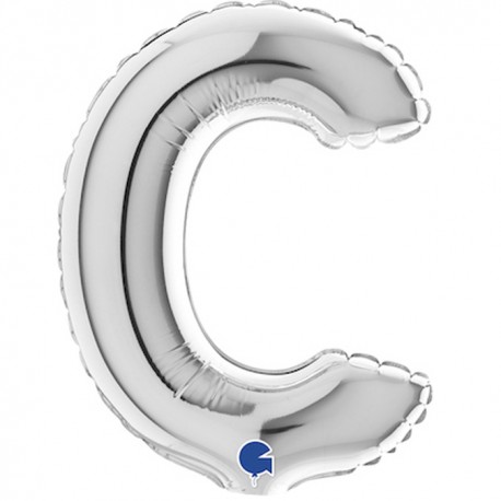 Globo Letra C 18cm TG Foil