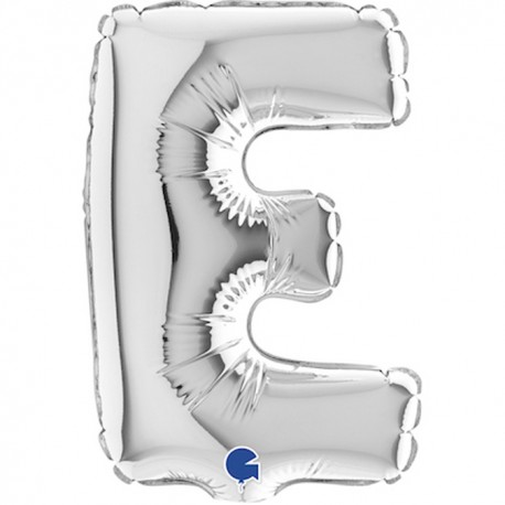 Globo Letra E 18cm TG Foil