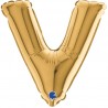 Globo Letra V 18cm TG Foil
