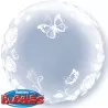 Bubble Burbuja mariposas y rosas