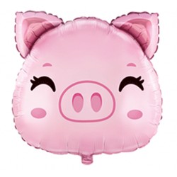 Globo Cerdo cara foil TG