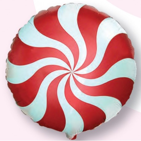 Globo candy 9"-23cm foil en la categoria globos para navidad